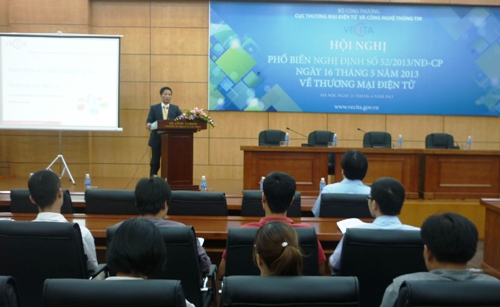 ผลักดันการพัฒนาการค้าอิเล็กทรอนิกส์ในเวียดนาม